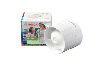 Bosch Kanal Tipi Banyo Aspiratörü / Fanı 1200 Serisi Beyaz 100 mm Çap