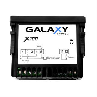 Galaxy Energy X100 Dijital Soğutucu Dolap Termostatı-Dokunmatik