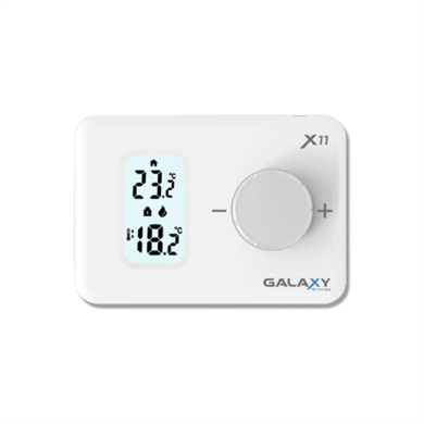 Galaxy X11 Kablosuz Dijital Oda Termostatı-Beyaz-x11b