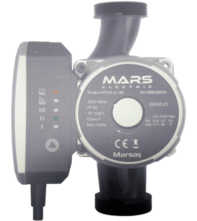 Mars Frekans Kontrollü Sirkülasyon Pompası 25/6-180
