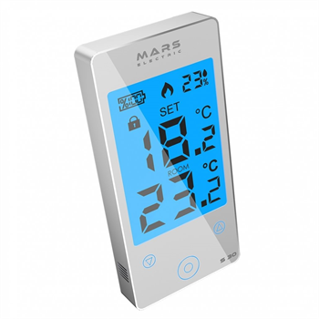 Mars S30 Kablosuz Oda Termostatı - LCD - Beyaz -Yeni